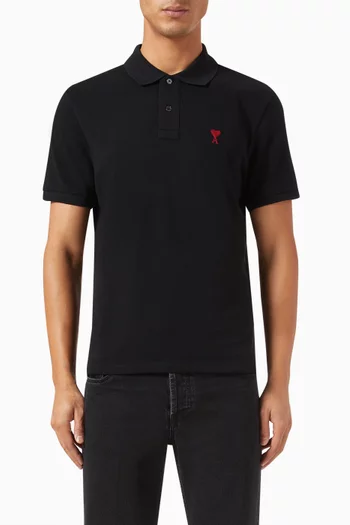 Ami De Coeur Polo Shirt in Cotton