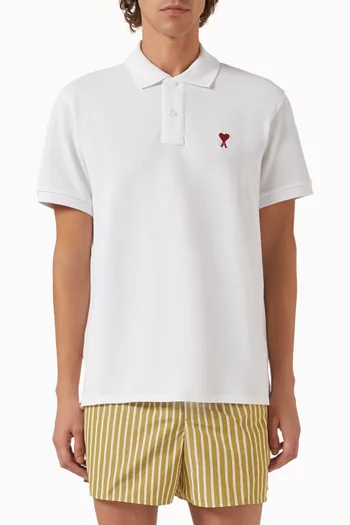 Ami De Coeur Polo Shirt in Cotton