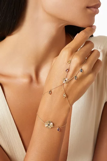 Farfasha Sunkiss Garden Hand Panja in 18kt Yellow Gold