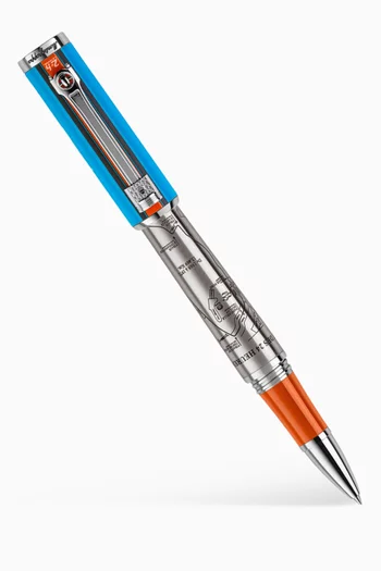 24H Le Mans Endurance Rollerball Pen in Stainless Steel