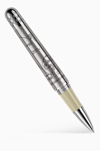 24H Le Mans Open Legend Rollerball Pen in Resin & Stainless Steel