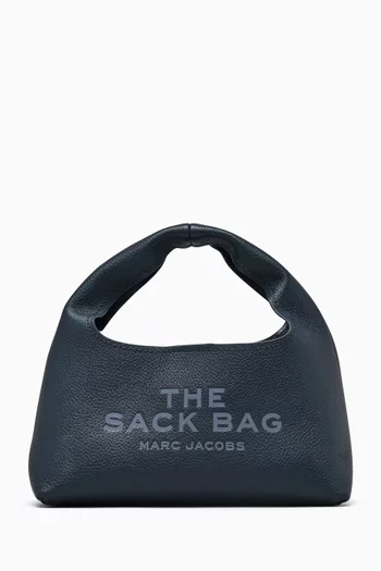 The Mini Sack Top-handle Bag in Leather