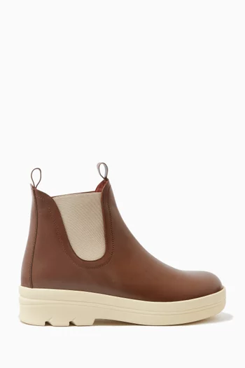 Lakeside Ankle Boots in Calfskin