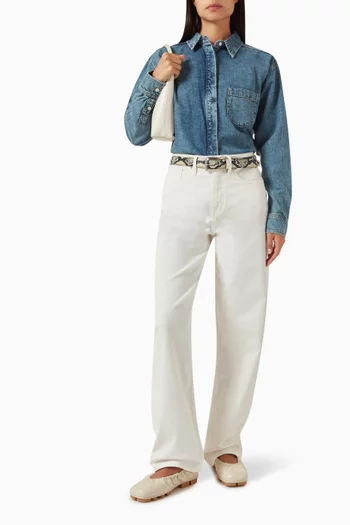Easy Oversized Shirt in Denim