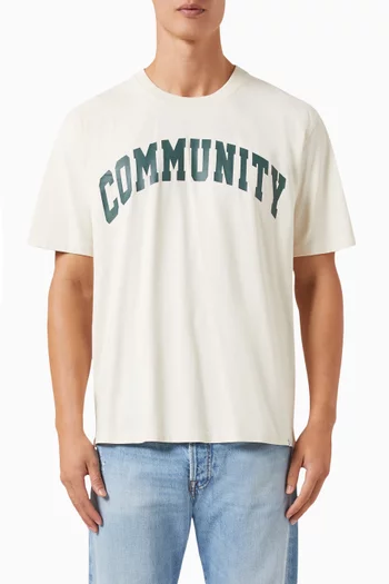 Deacon  T-Shirt in Cotton Jersey