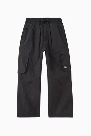 Chauncey Cargo Pants in Crinkle-nylon