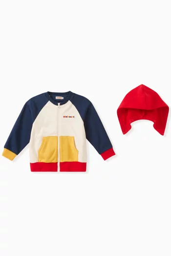 Buck Logo Parka in Cotton