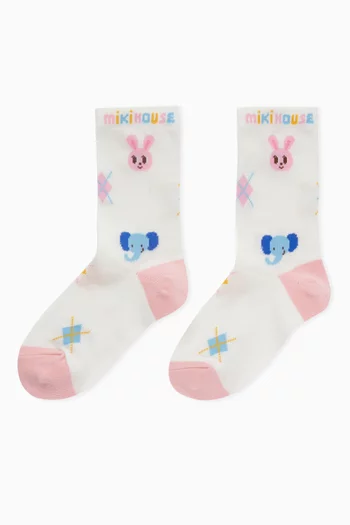 Logo Socks in Cotton