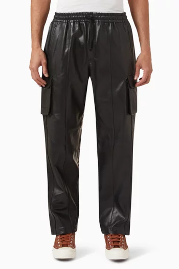 Sennet II Cargo Pants in Leather