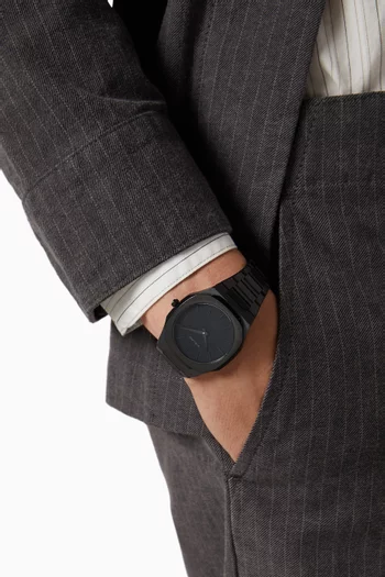 Ultra Thin Shadow Quartz Watch, 40mm