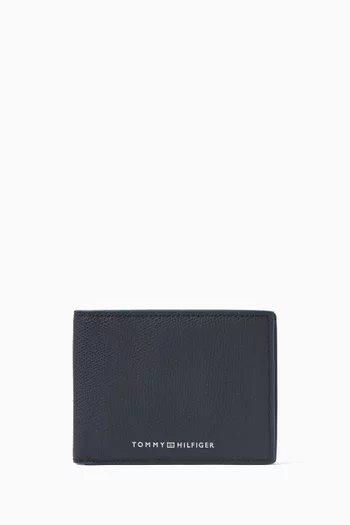 Logo Bifold Wallet in Leather