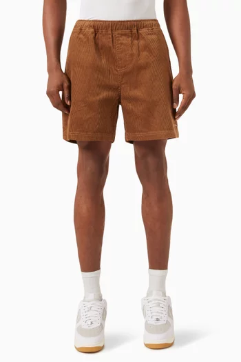 Corduroy Shorts in Nylon