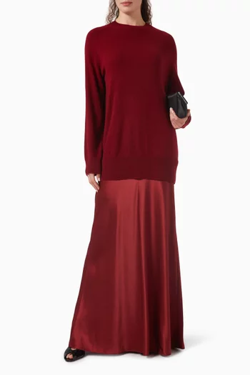 فستان مونيومنت كشمير وحرير