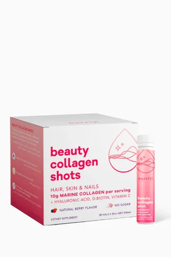Beauty Marine Collagen Shots, 20 Vials x 25ml