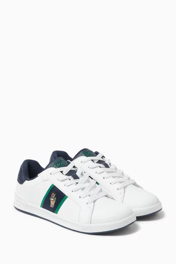 Junior Heritage Court II Bear Sneakers in Faux Leather