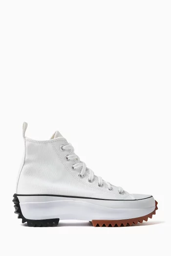 Run Star Hike High-top Sneakers in Canvas