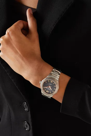 ساعة ريفيرا أوتوماتيكية ستانلس ستيل، 36 مم