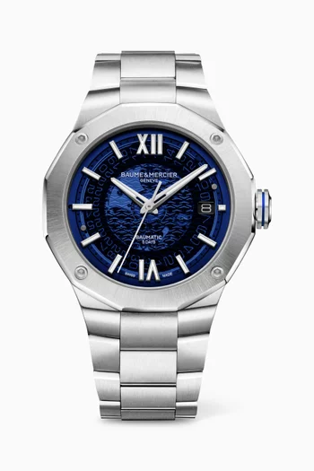 Riviera Automatic Steel Watch, 42mm