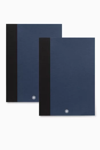 Two Montblanc 146 Fine Stationery Notebooks