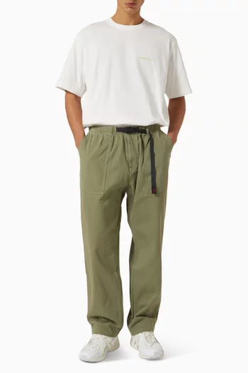 Tapered Ridge Pants in Organic Cotton-twill