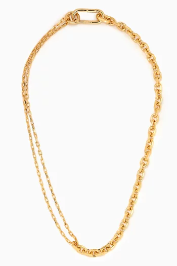 Vesta Chain Necklace in 18kt Gold-plated Sterling SIlver