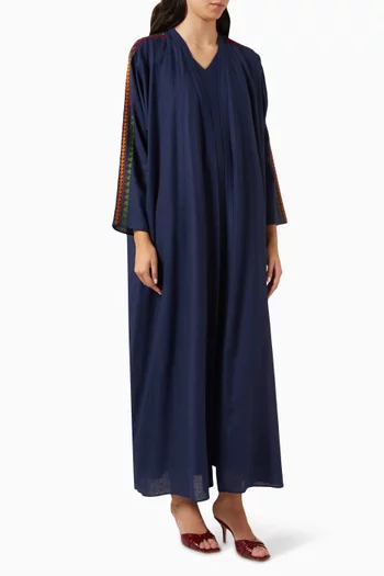 3-piece Abaya Set in Linen