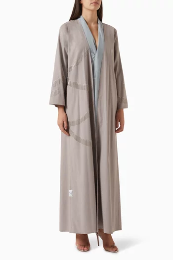 3-piece Embellished Abaya Set