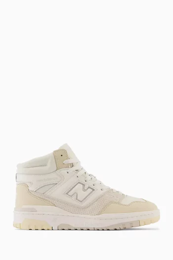 BB650 High-top Sneakers in Canvas & Leather
