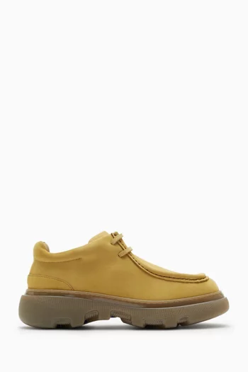 Creeper Lace-up Shoes in Nubuck