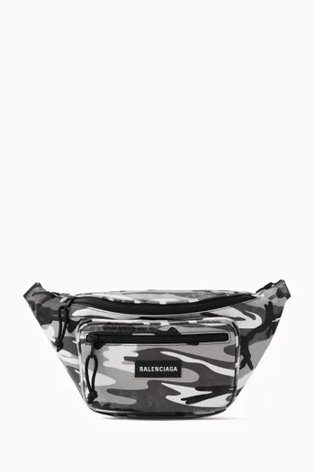 Explorer Camo-print Belt Bag in Nylon