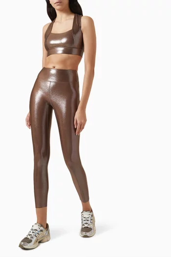 Marvel Leggings in Metallic-nylon