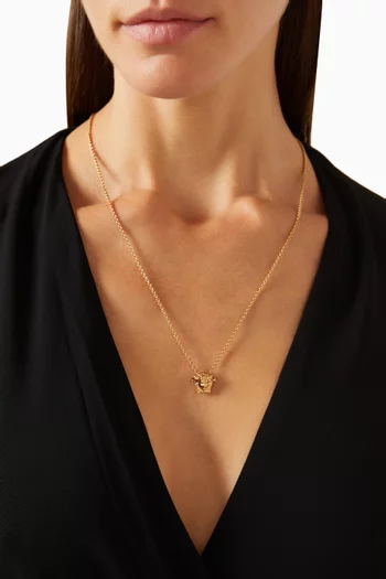 La Medusa Necklace in Metal