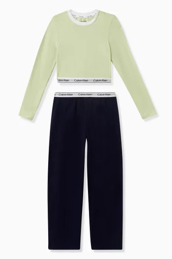 Pyjama Set in Modern Cotton