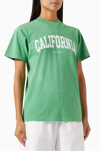 California T-shirt in Cotton-jersey