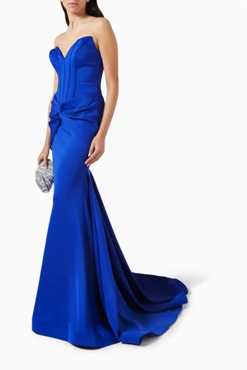 Strapless Corset Gown