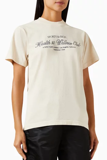 H&W Club T-shirt in Cotton-jersey