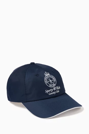 Crown Logo Hat in Nylon
