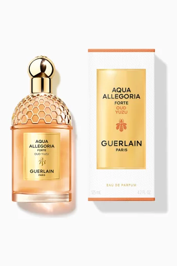 ماء عطر اكوا اليجوريا فورت عود يوزو خشبي، 125 ملل