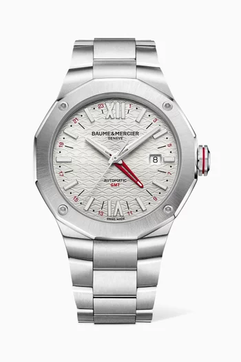 Riviera GMT Automatic Steel Watch, 42mm