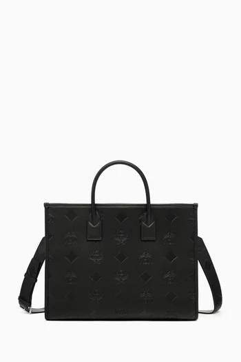 حقيبة يد مينشن كبيرة جلد