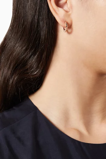 Crystal Hoop Earrings