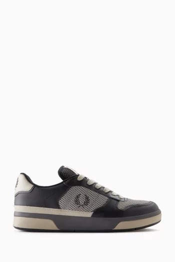 B300 Low-top Sneakers in Leather & Mesh