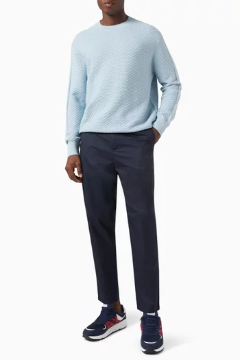 Regular-fit Trousers in Cotton Blend