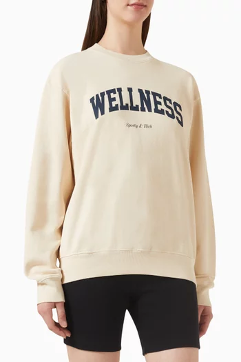 Wellness Ivy Crewneck Sweatshirt in Cotton