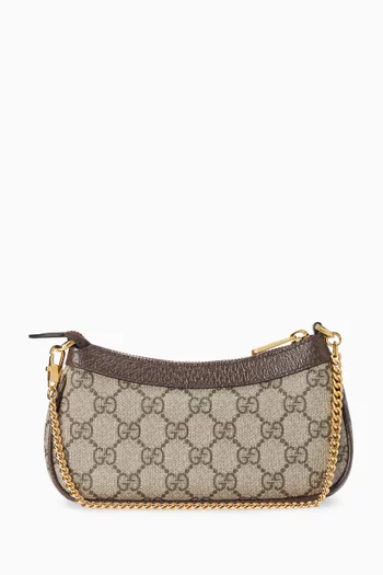 Ophidia Mini Bag in GG Supreme Canvas