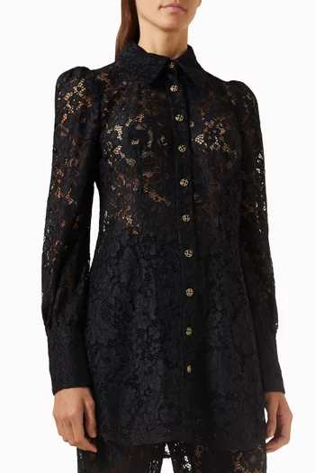Matchmaker Tunic Top in Lace