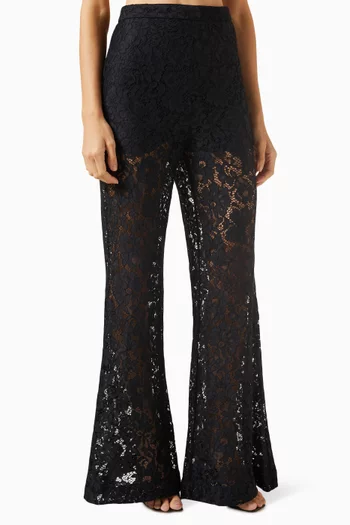 Matchmaker Flared Pants in Lace