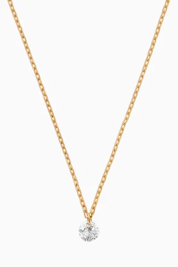 Danaé Diamond Necklace in 18kt Gold