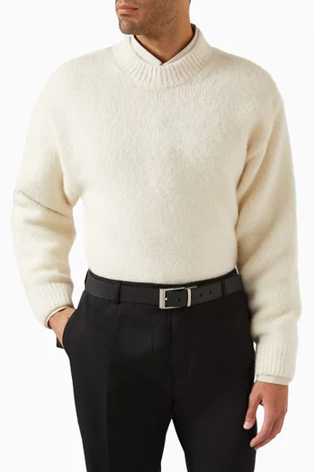 Shiffie Reversible Belt in Leather