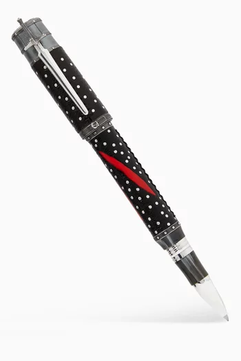 Ernest Hemingway The Witcher Rollerball Pen in Silver